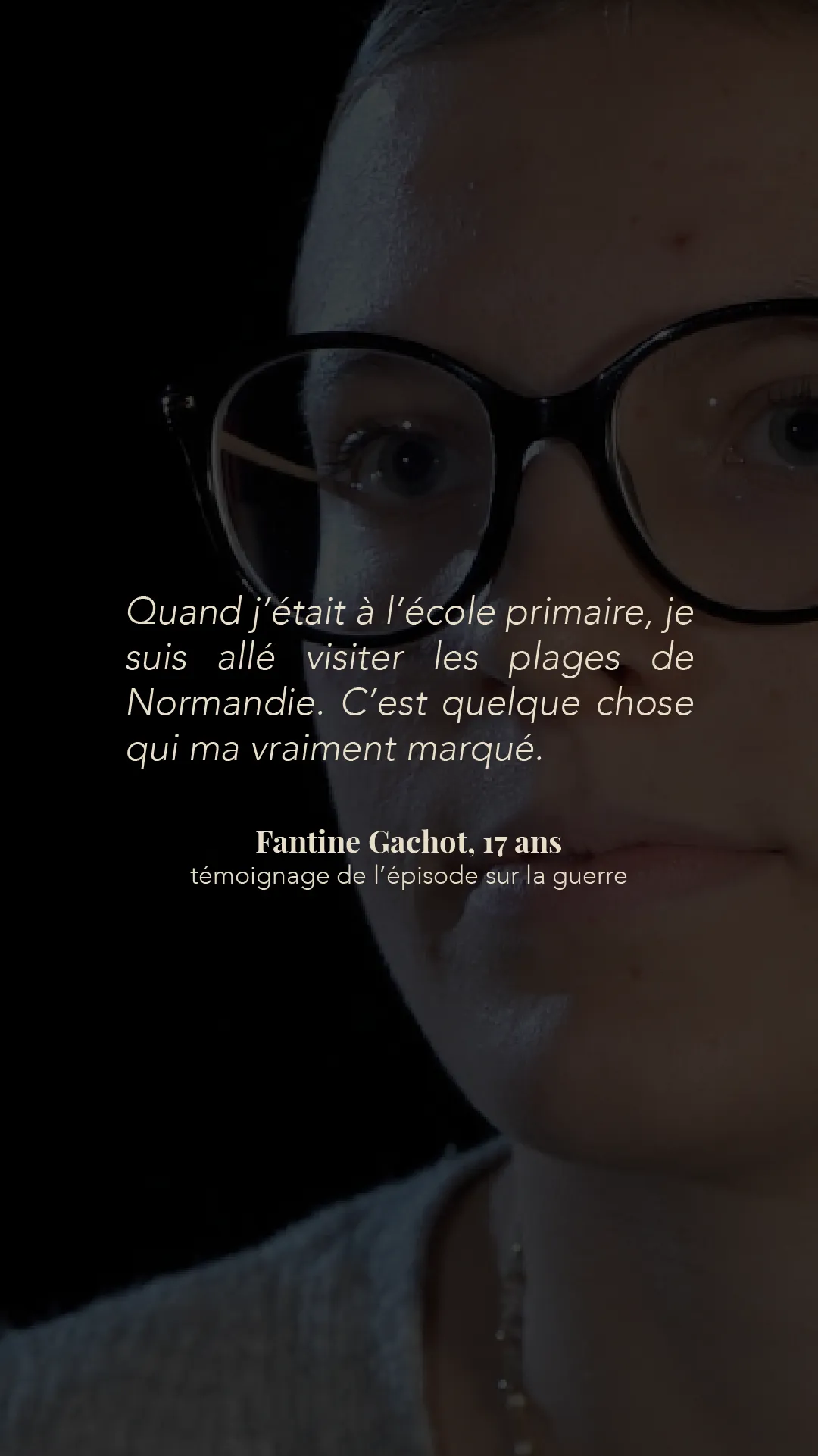 Témoignage 1